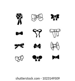 hand drawn bows