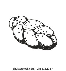 Ilustração De Pão Desenhado À Mão - 09