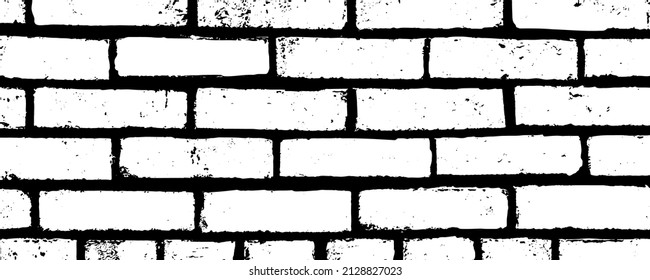 Hand drawn brick wall, vector art, Linkedin banner, linkedin background vector, facebook cover, space for text, grundge bricks background, vector background, graffiti art vector, brick wall frame art