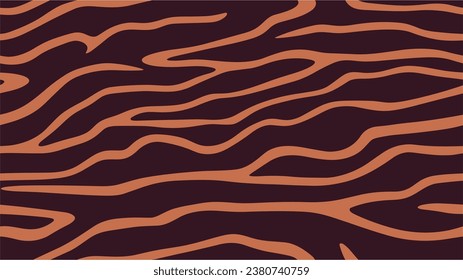 Textura rota a mano, grietas y fragmentos. Ilustración de fondo de dibujos animados. Patrón de marineros vectoriales animalistas en colores de neón. Patrón ondulado dinámico oscuro. Fondo de color abstracto brillante. Sin inconveniente.