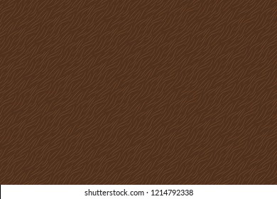 Hand drawn brown animal fur texture seamless pattern. Vector illustration.