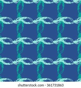 Hand drawn brush hipster pattern in vector.Stylish geometric brush strokes fantasy print .