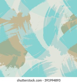 Hand drawn brush hipster pattern in vector.Stylish geometric brush strokes fantasy print .Speed style art  background. Pop art seamless wallpaper