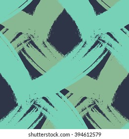 Hand drawn brush hipster pattern in vector.Stylish geometric brush strokes fantasy print .Speed style art with dark background.