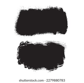 

Hand drawn brush stokes,stoke texture on white background,brush stroke,halftone stoke vector 
