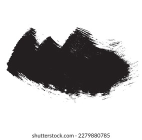 

Hand drawn brush stokes,stoke texture on white background,brush stroke,halftone stoke vector 
