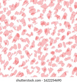 Hand drawn brush strokes seamless pattern