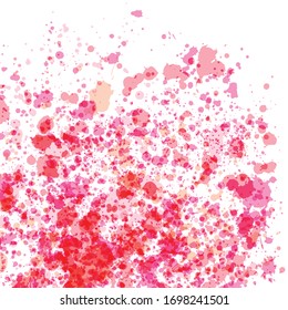 Hand drawn brush strokes seamless pattern