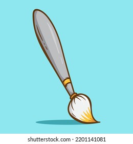 Hand drawn brush tool. Hand drawn style vector illustrations