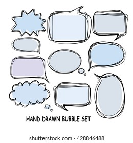 Hand Drawn Bubble Set