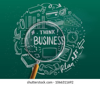 Hand drawn business icon and a lot of info graphics design elements and mock up. Ideal for Teamwork ideas, brainstorming sessions and generic business plan presentations.