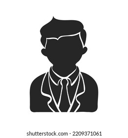 Hand drawn Businessman vector illustration