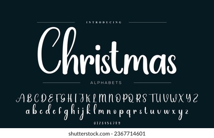 Fuente de monolina con vector caligráfico dibujado a mano. Letras de firma de angustia. Tipo de caligrafía de script moderno. Alfabeto de firma latina de tipografía ABC