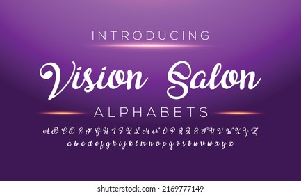 Hand drawn calligraphic vintage vector font. Distress grunge texture. Modern script calligraphy type. ABC typography latin alphabet with ligatures.