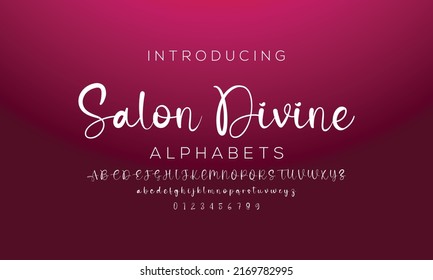 Hand Drawn Calligraphic Vintage Vector Font. Distress Grunge Texture. Modern Script Calligraphy Type. ABC Typography Latin Alphabet With Ligatures.