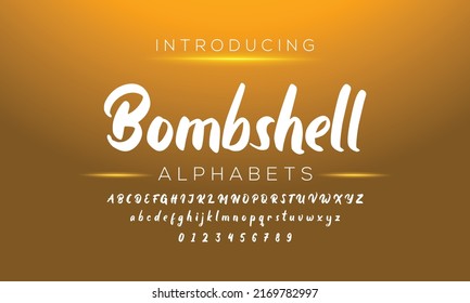 Tipo de letra vectorial caligráfico dibujado a mano. Grunge de socorro. Tipo de caligrafía de script moderno. Alfabeto latino de tipografía ABC con ligaduras.