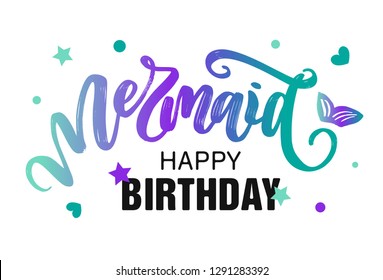 

Hand drawn calligraphy logo "Happy birthday" Typographical Background, vector design eps 10. Lettering poster, background, postcard, banner, window. Print on print, shirt, bag, cup, bag
