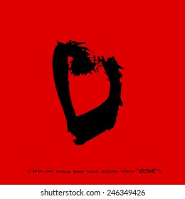 Hand drawn calligraphy - vector