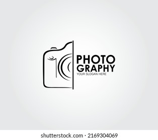 Hand Drawn Camera Photography Logo Icon Stock Vector (Royalty Free ...