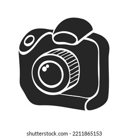 Hand drawn Camera vector illustration