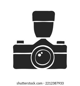 Hand drawn Camera vector illustration