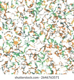 hand drawn camouflage pattern, seamless background. Military clothing style, fashion camo with brush stroke effect, repeat print. Watercolour texture.