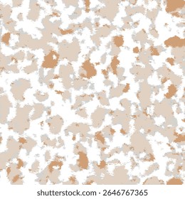 hand drawn camouflage pattern, seamless background. Military clothing style, fashion camo with brush stroke effect, repeat print. Watercolour texture.