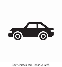 Hand Drawn Car icon vector illustration image