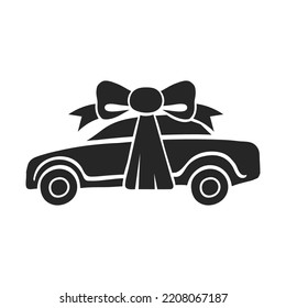 Hand Drawn Car Prize Vector Illustration