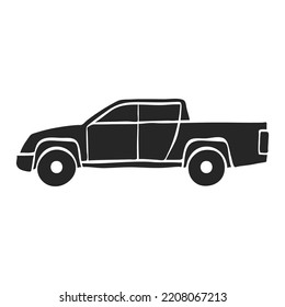 Hand drawn Car vector illustration