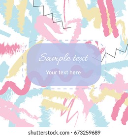Hand drawn card