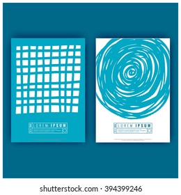 Hand Drawn Card Template Design