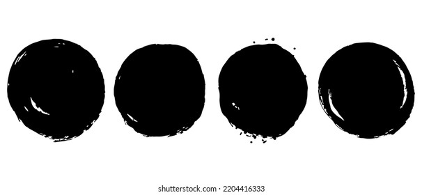 Hand drawn cartoon circle vector illustration doodle sketch style for concept design.