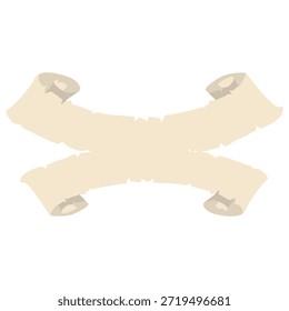 Hand drawn cartoon dog vector illustration.