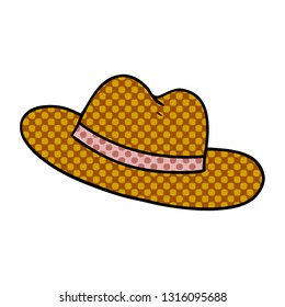 hand drawn cartoon doodle of a hat