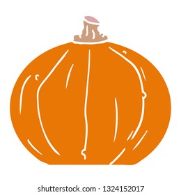 hand drawn cartoon doodle of a pumpkin