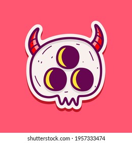 hand drawn cartoon monster character design