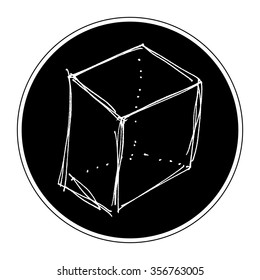 Hand drawn cartoon style box design