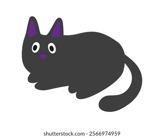 Hand Drawn cat Vector Illustration