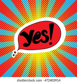 Hand drawn catchwords on the background of pop art. Hand lettering for mobile phones, for print (t-shirt, decor, poster, card) and for web . Vector image.