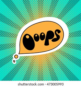 Hand drawn catchwords on the background of pop art. Hand lettering for mobile phones, for print (t-shirt, decor, poster, card) and for web . Vector image.
