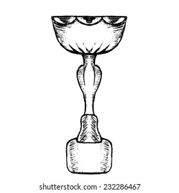Hand drawn Champions Cup