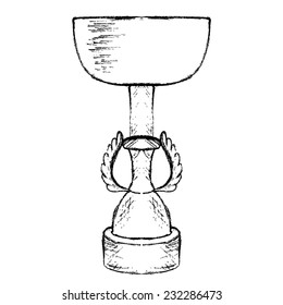 Hand drawn Champions Cup