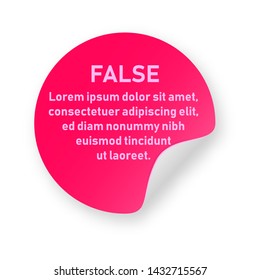 Hand drawn Check mark buttons. Vector illustration.