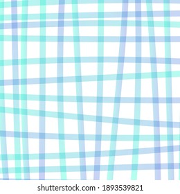 Fondo a cuadros a mano. Ilustración vectorial, diseño plano