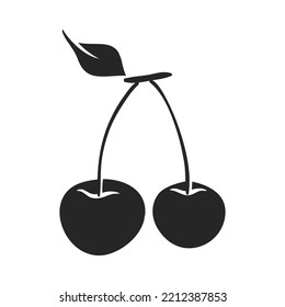 Hand drawn Cherry vector illustration