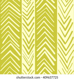 hand drawn chevron seamless pattern.  Line texture. Vector illustration