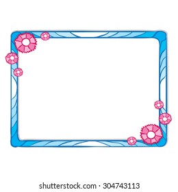 Hand drawn children frame