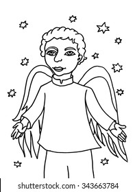 Hand drawn children's illustration. EPS 10