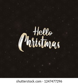 Hand drawn christmas background